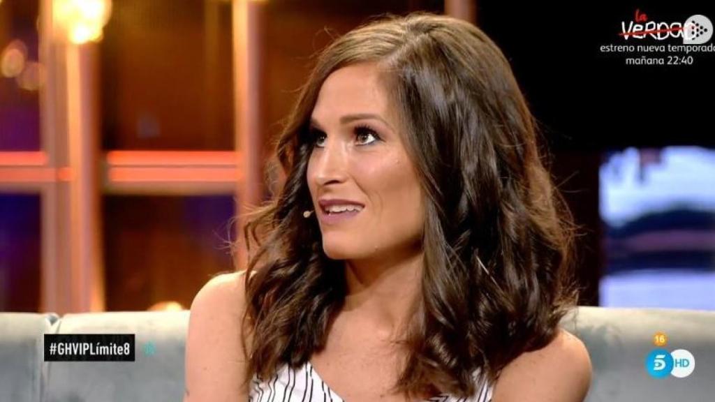 Verdeliss en el plató de 'GH VIP' este martes.