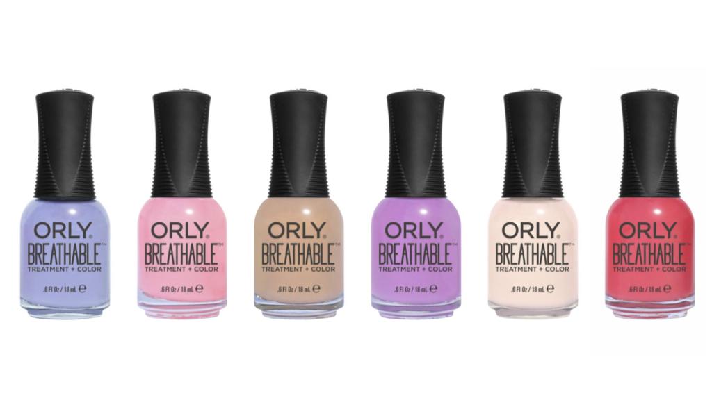 Productos de colores variados de Orly