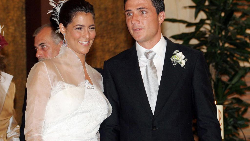 Rocío en el día de su boda en 2005.