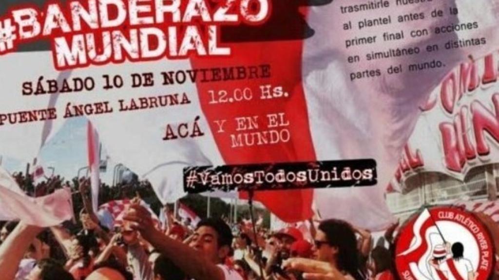 Banderazo mundial de la afición de River Plate