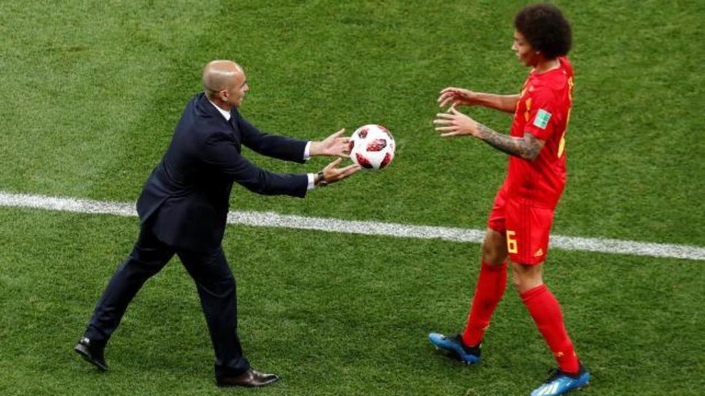 Roberto Martínez y Witsel