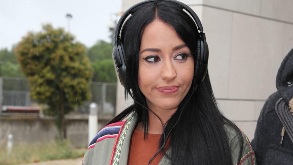 Aurah Ruiz. en los juzgados de Plaza de Castilla.