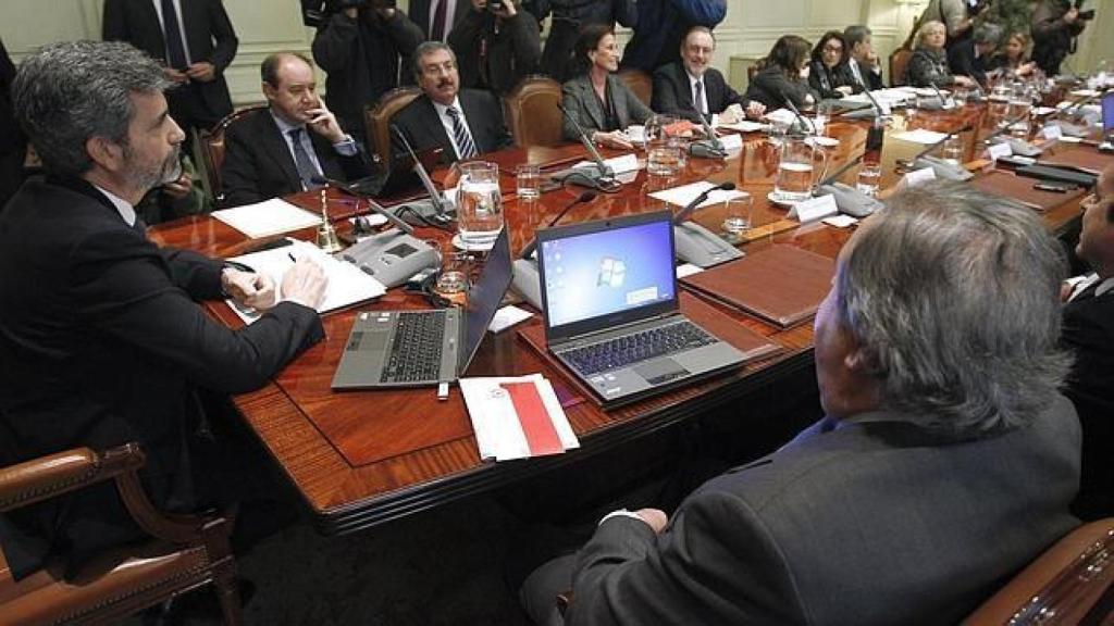 Reunión del CGPJ./