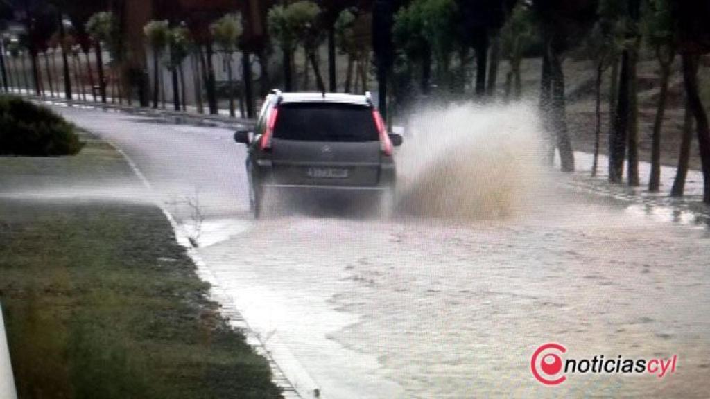 zamora lluvia balsas de agua