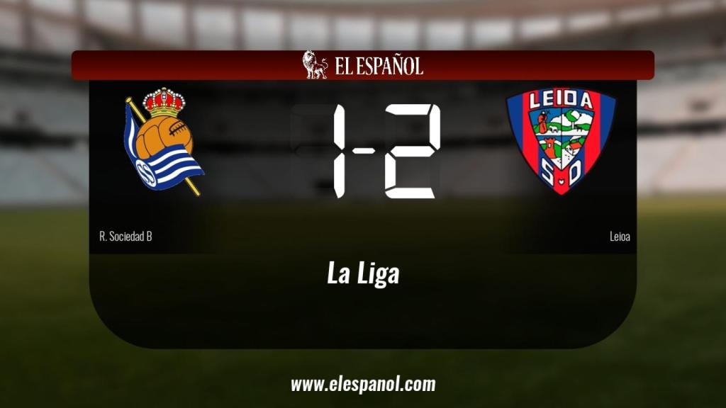 El Leioa se lleva la victoria a casa tras vencer a la Real Sociedad B