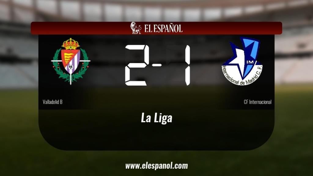 El Valladolid B se queda los tres puntos frente al Internacional