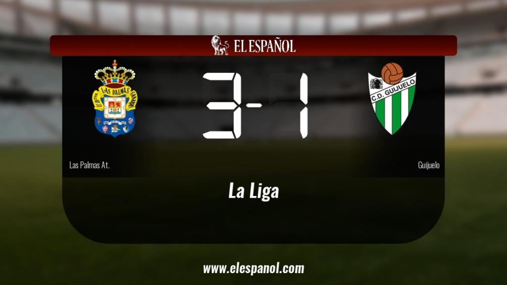 Las Palmas At. ganó en casa al Guijuelo