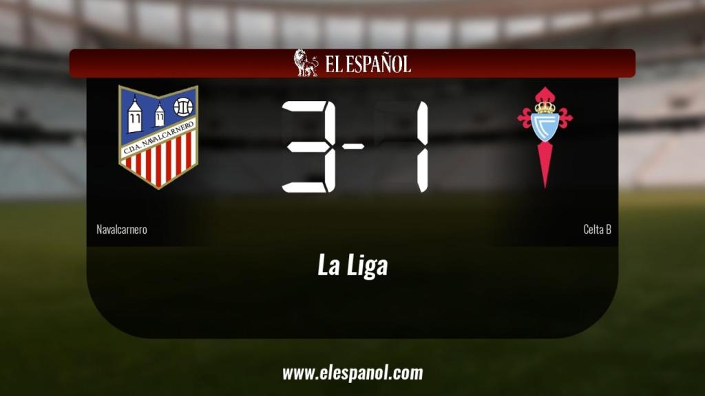 Victoria 3-1 del Navalcarnero frente al Celta B