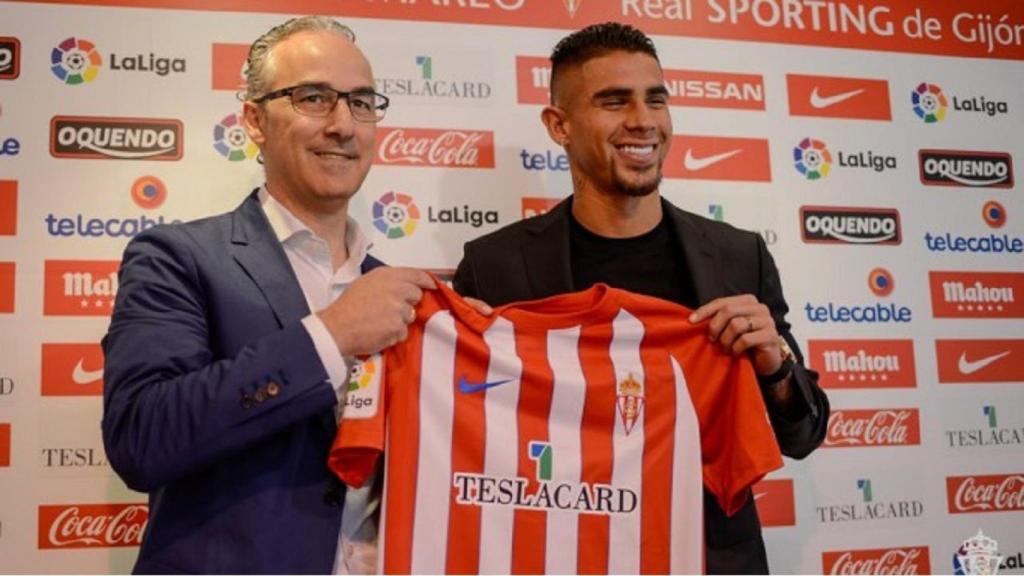 Quintero, exjugador del Sporting. Foto: www.realsporting.com
