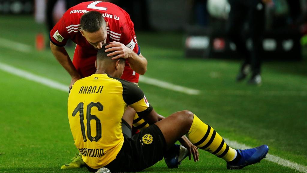 Ribery ante el Dortmund