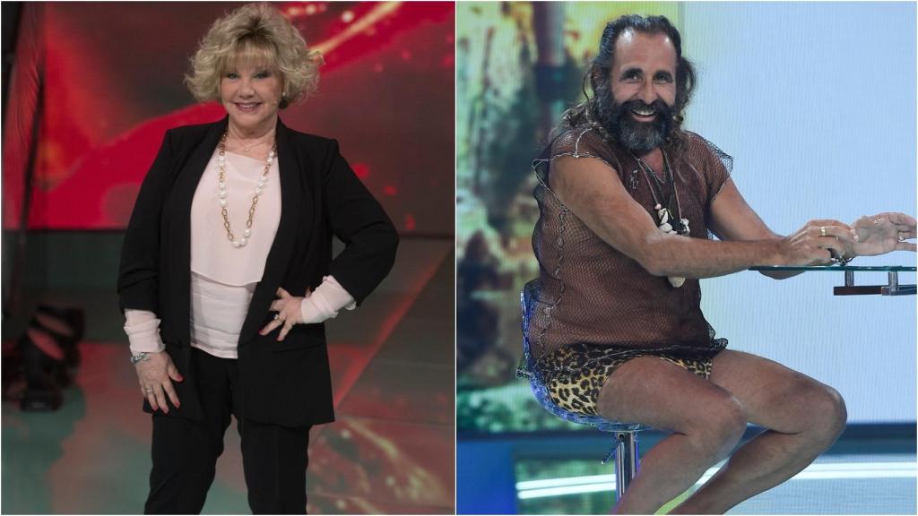 Katina y Juan Miguel en un montaje de Jaleos.