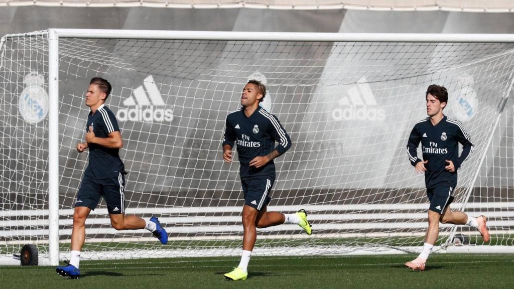 Mariano vuelve a entrenarse con el grupo