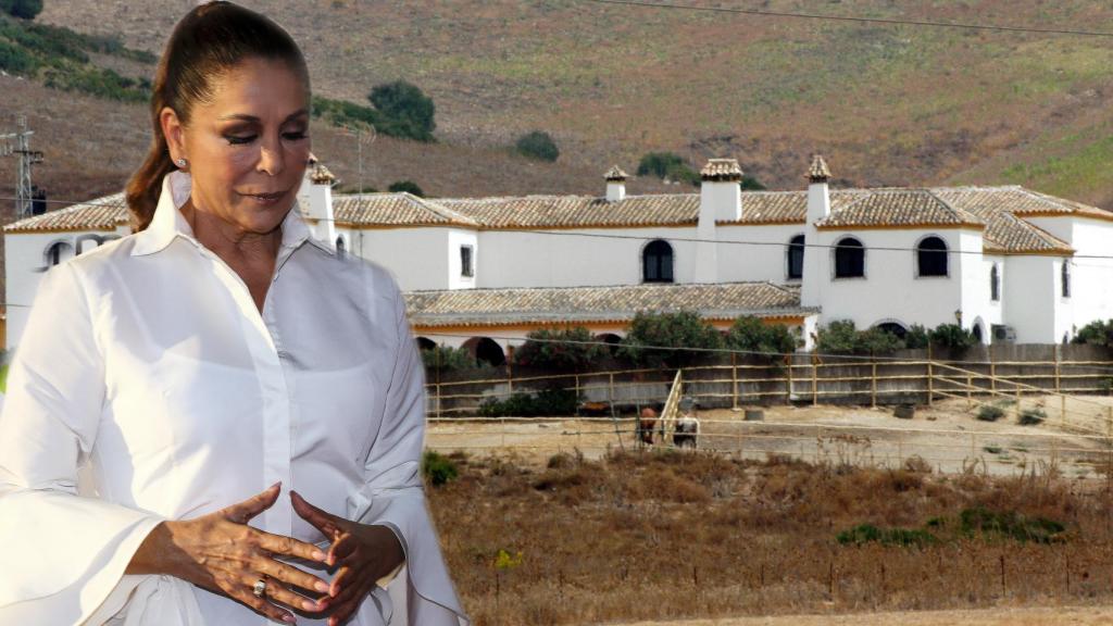 Isabel Pantoja frente a Cantora, en un montaje de Jaleos.