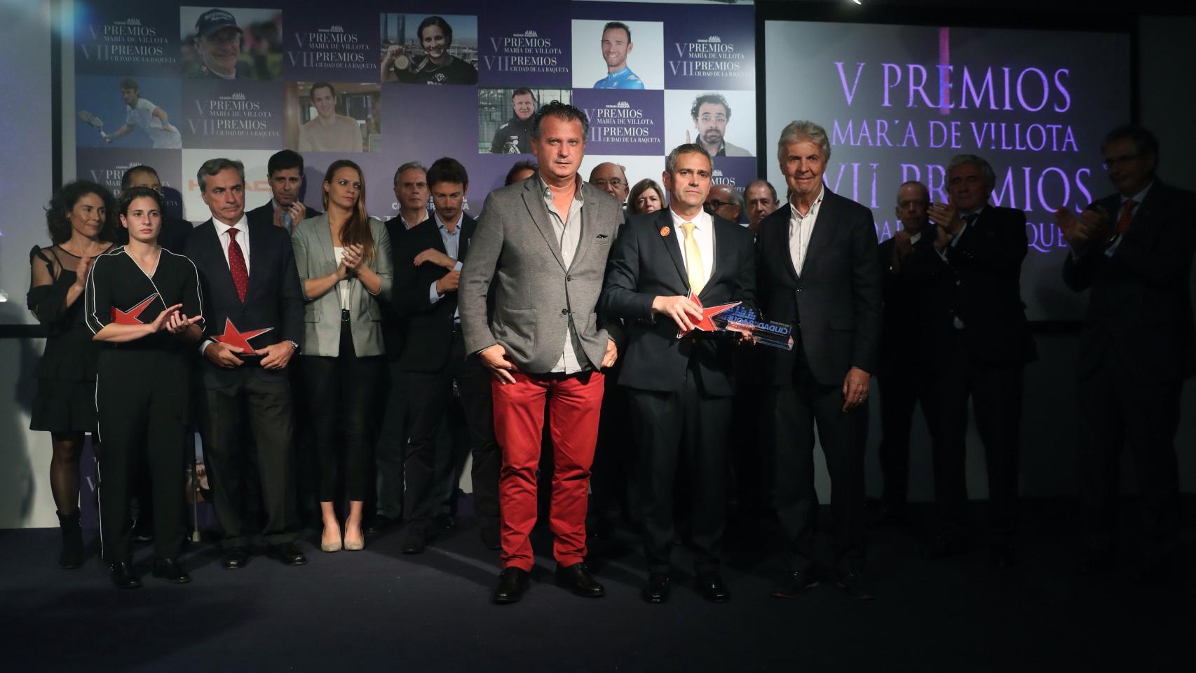 ENTREGA DE LOS PREMIOS MARIA VILLOTA Y CIUDAD DE LA RAQUETA