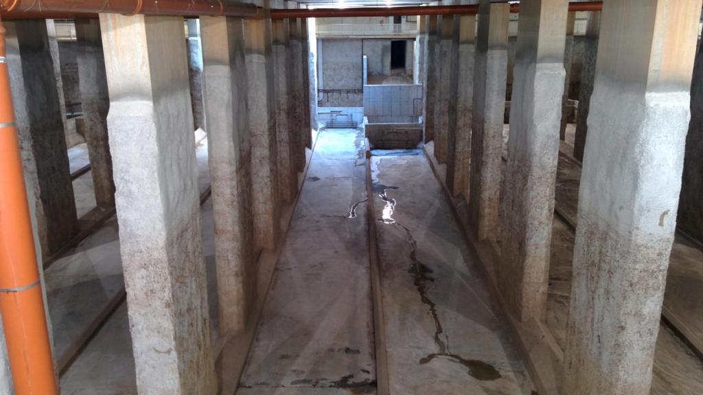 Depósito anti inundación de Aguas de Barcelona en Estrella