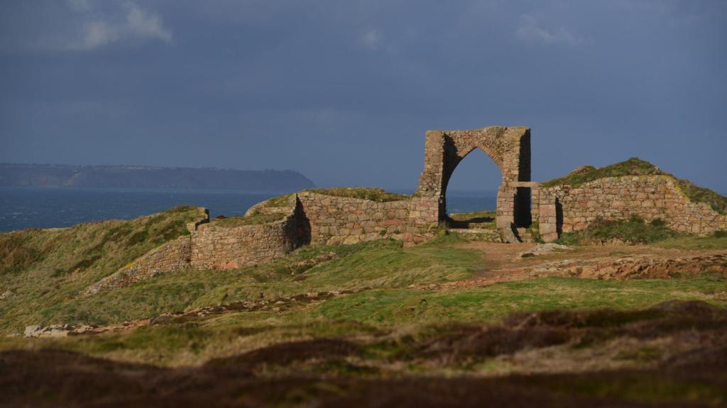 Vestigios medievales en la isla de Sark