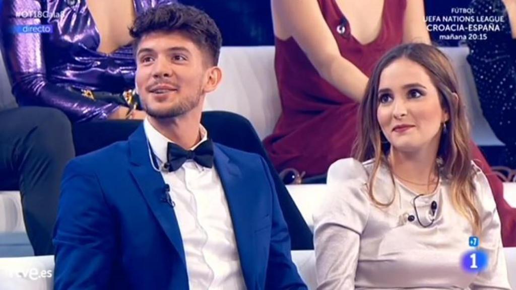 Carlos y Marilia minutos antes de la expulsión.