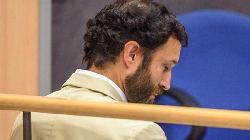El profesor, durante el juicio en octubre.