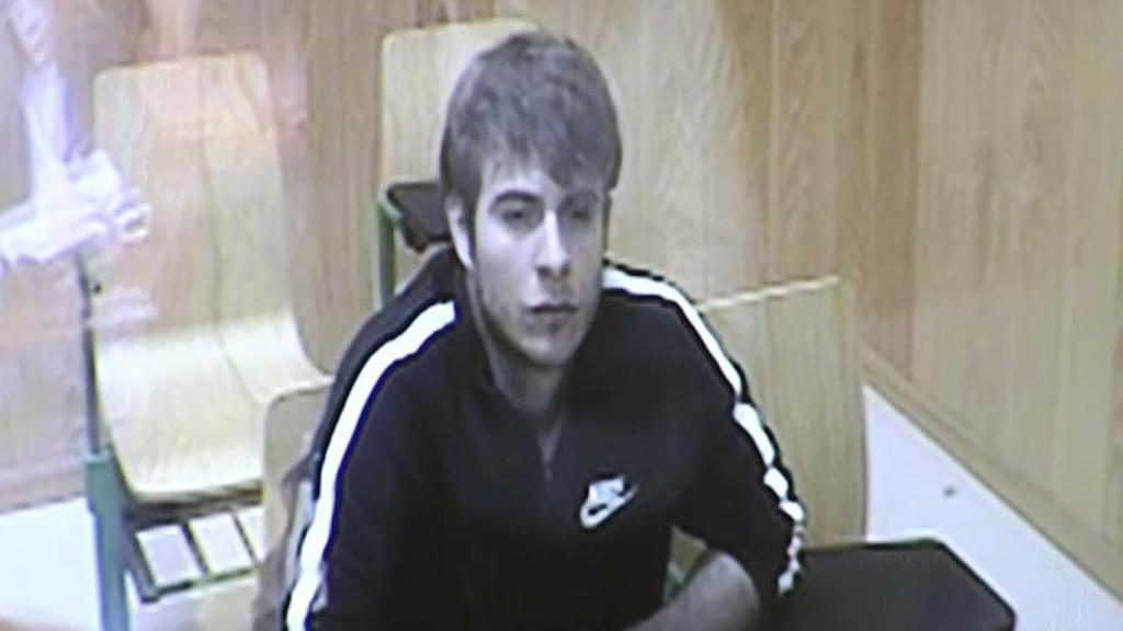 Patrick Nogueira, durante una de las vistas del juicio que se celebró en octubre.