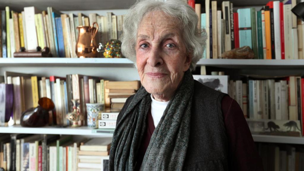 Ida Vitale, en una fotografía tomada el pasado mes de septiembre.