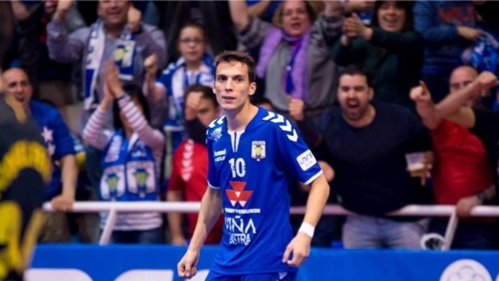 Dani Santos, jugador del Valdepeñas. Foto: LNFS.