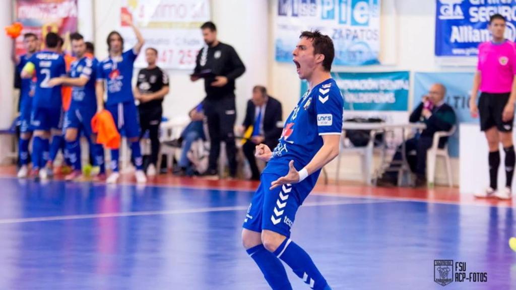 Dani Santos, jugador del Valdepeñas. Foto: LNFS.