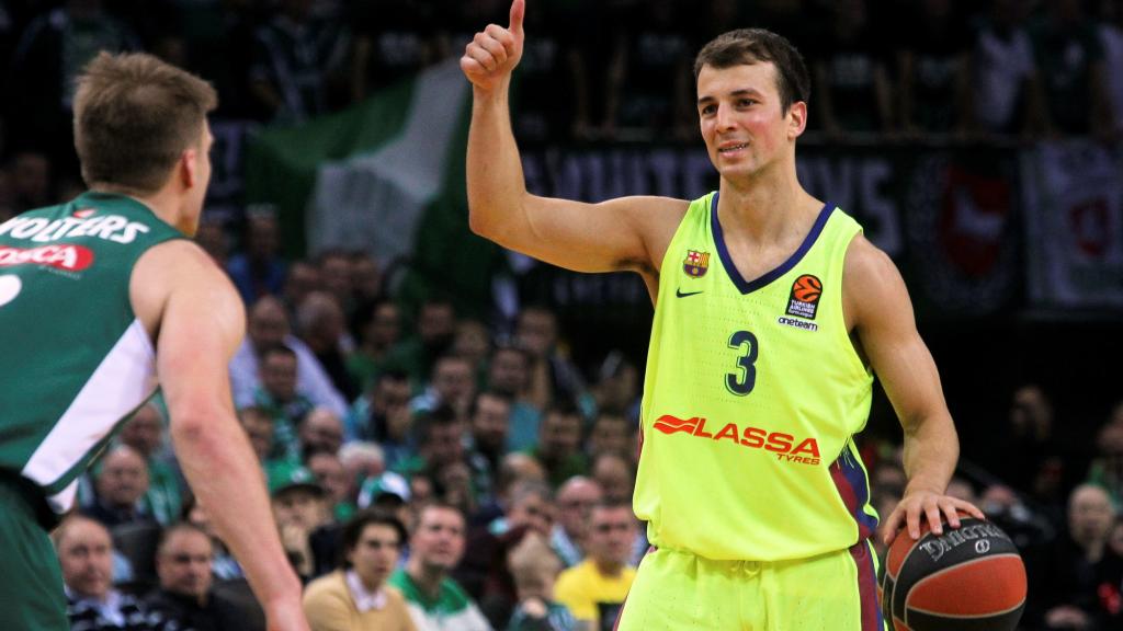 Kevin Pangos, jugador del Barcelona.