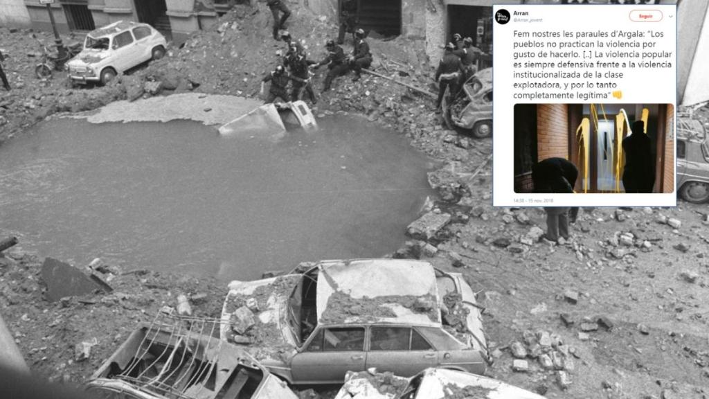 Arran evoca la figura de Argala al hablar de su ataque a la casa del juez Llarena.