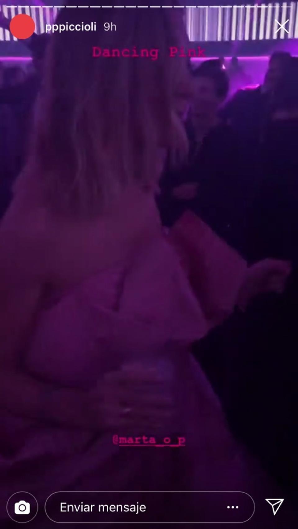 Imagen del nuevo vestido.