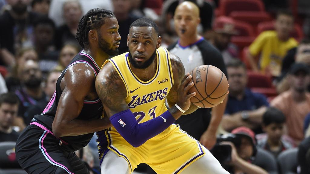 LeBron James, con los Miami Heat