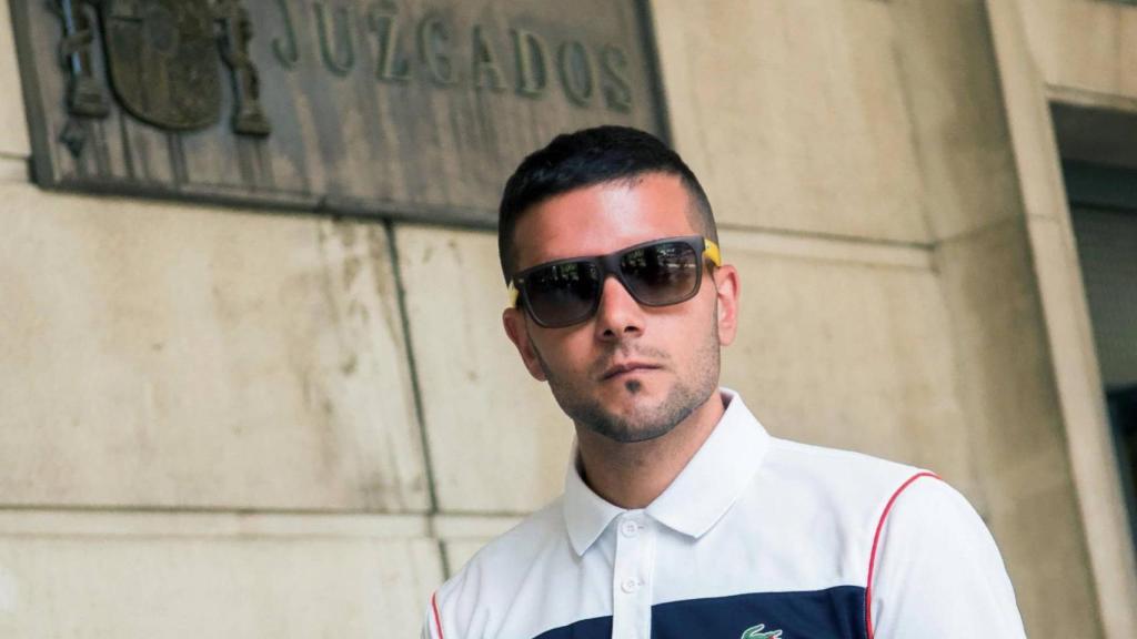 Ángel Boza a la salidad de los juzgados en una imagen de archivo.