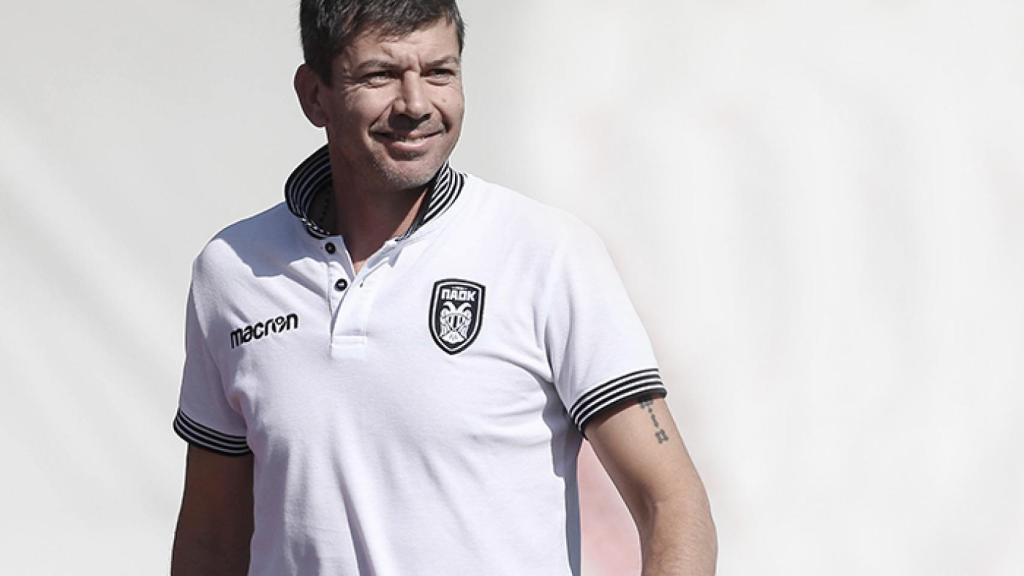 Pablo García, entrenador del PAOK Sub19