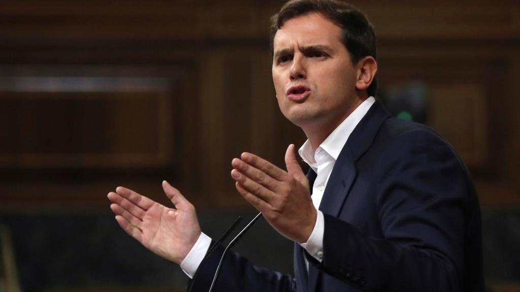Albert Rivera en el Congreso.