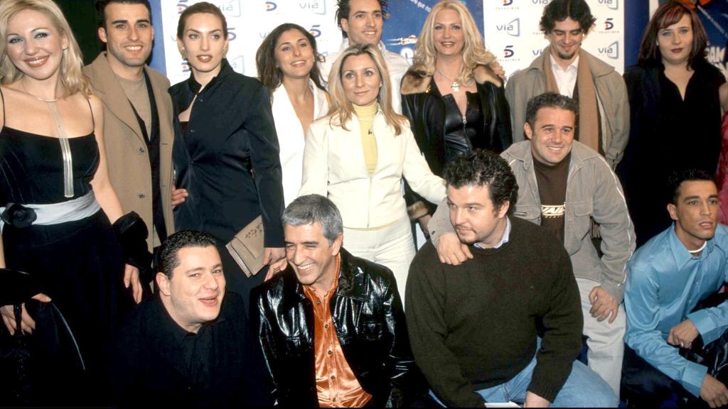 Algunos de los concursantes de 'Gran Hermano 1'.