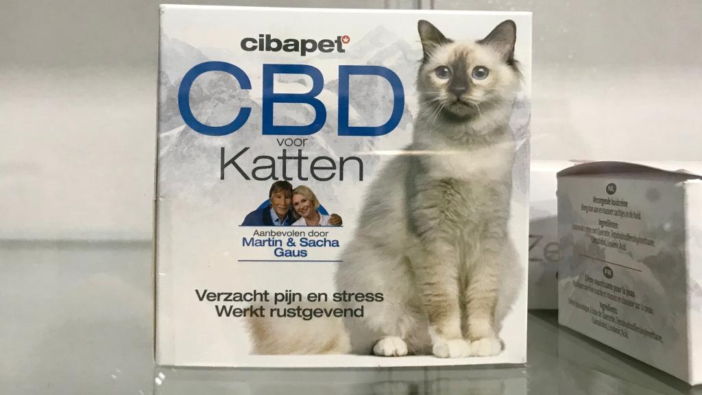 Pastillas de CBD que consumen los gatos.