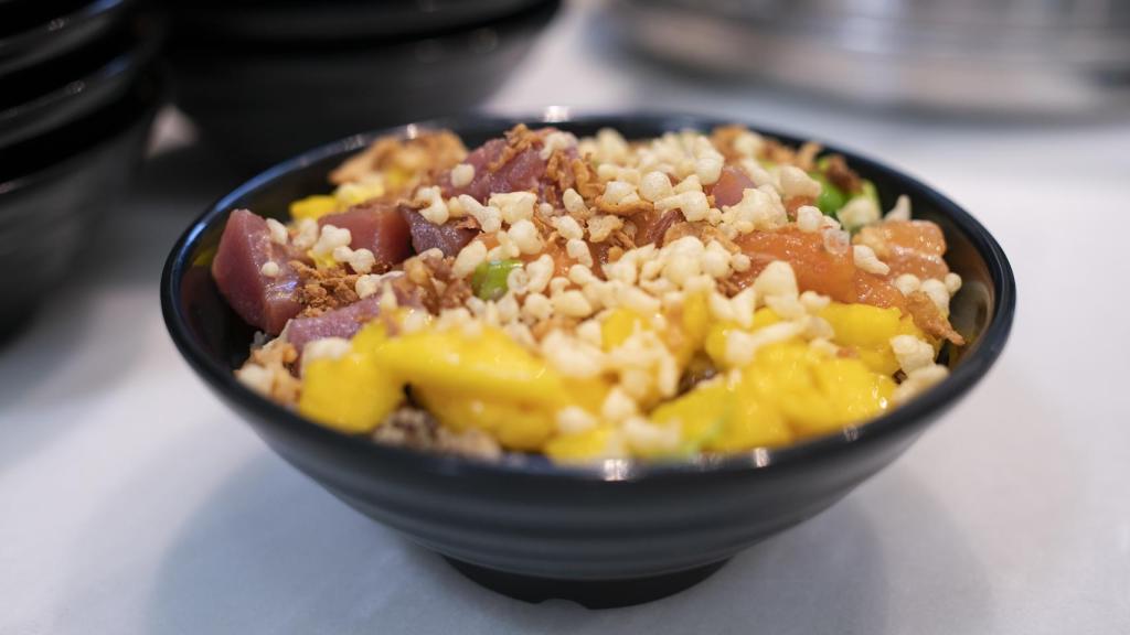 Así ha quedado el poke preparado por Jaime.