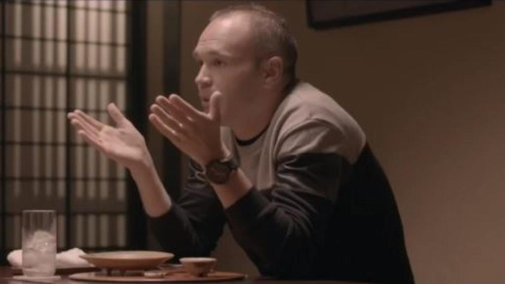 Iniesta, en la entrevista con Jordi Évole. Foto: La Sexta.