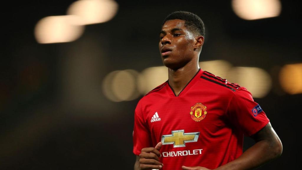 Rashford, con el Manchester United