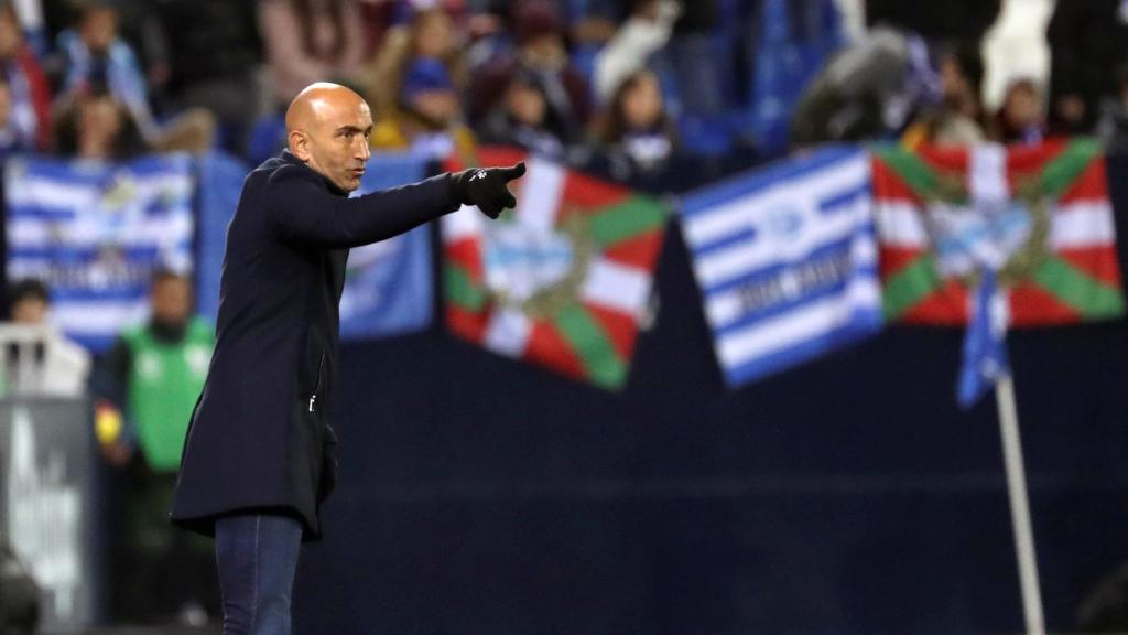 Abelardo, durante su etapa en el Alavés
