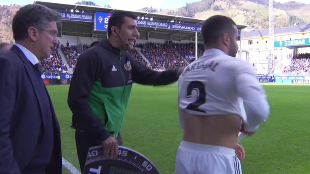 Carvajal sustituye a Odriozola