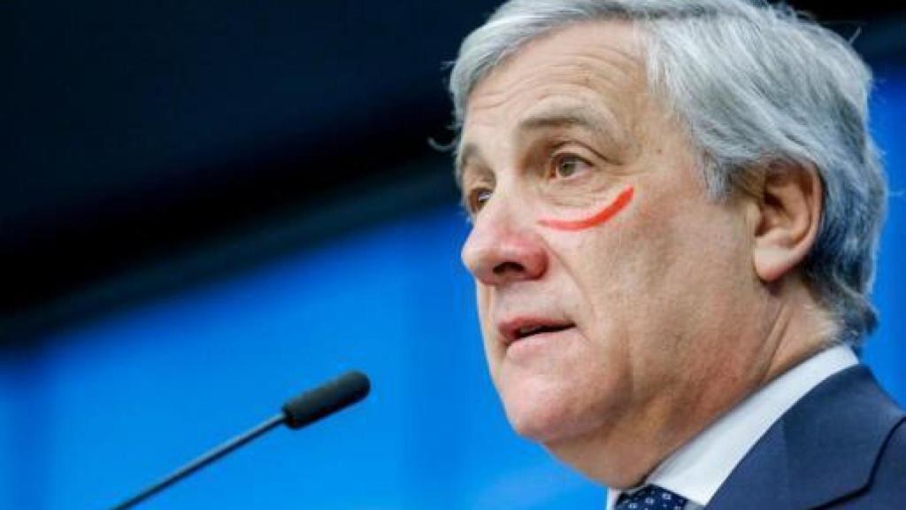 El presidente del Parlamento Europeo, Antonio Tajani