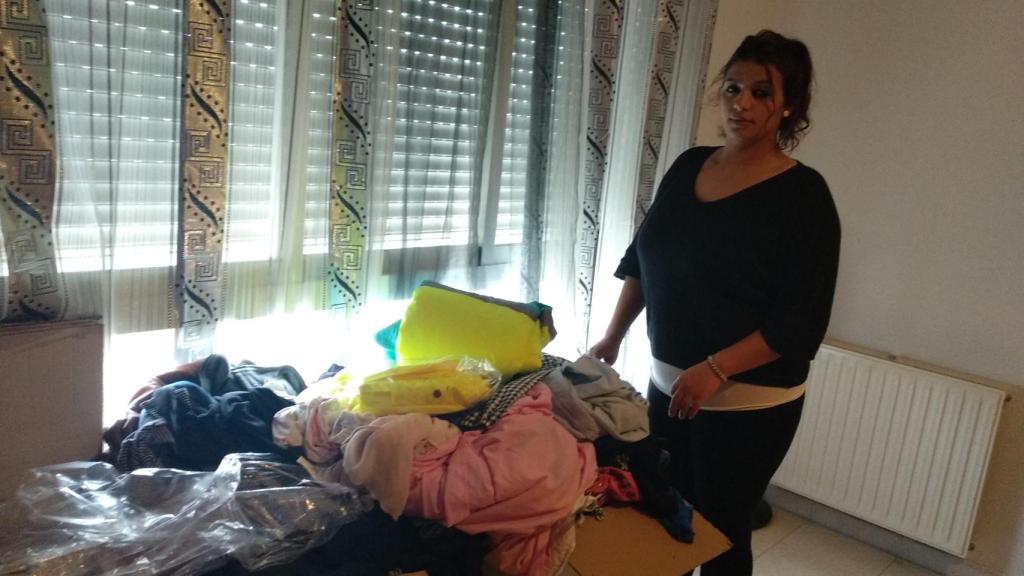 Kautar Alouat, madre a punto de ser desahuciada.