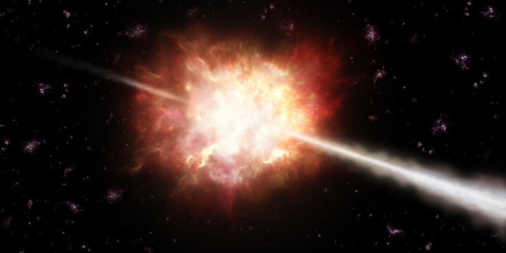 rayos gamma estrella