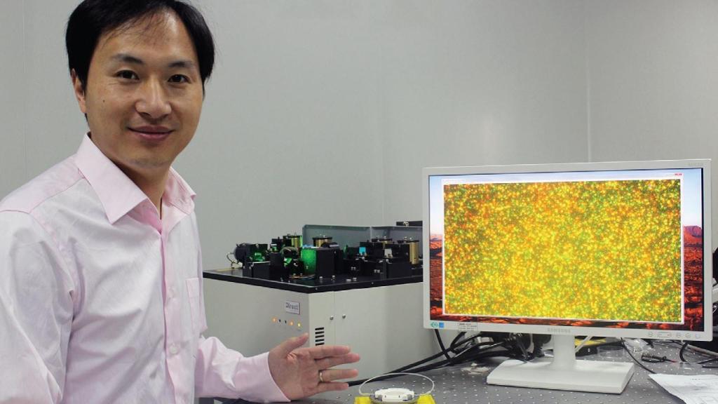 He Jiankui, el científico que afirma haber creado bebés de diseño.