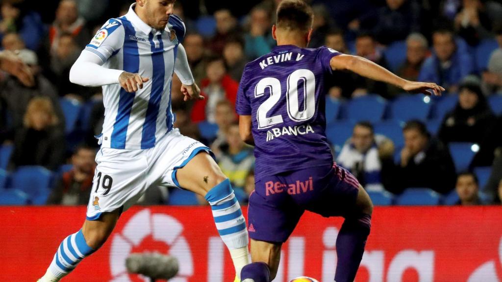 Theo Hernández ante el Celta de Vigo