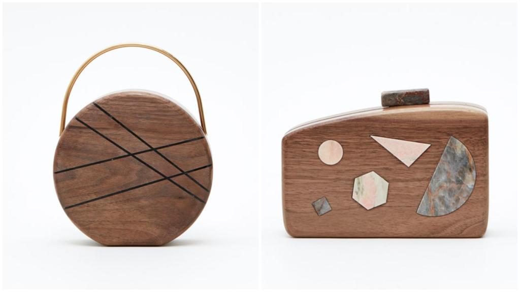 Algunos bolsos de la marca.