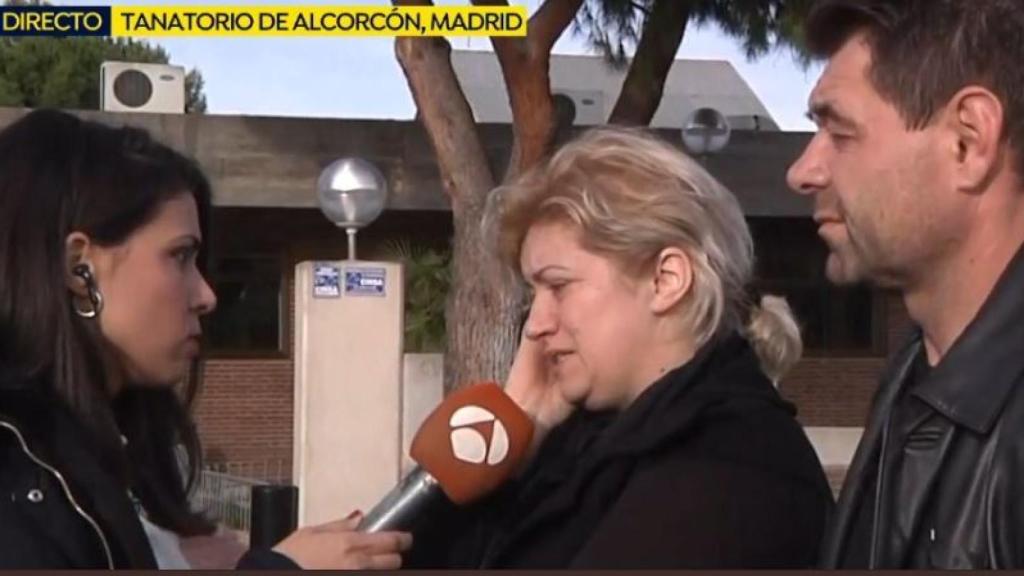 Los padres de Denisa.