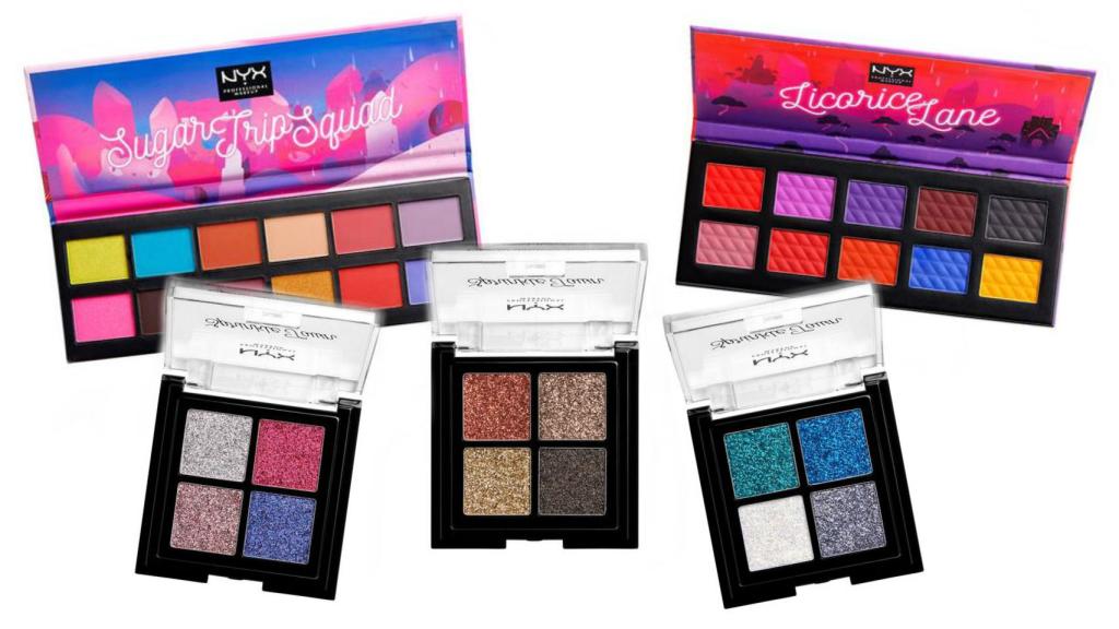 Las sombras de ojos llegan cargadas de color.