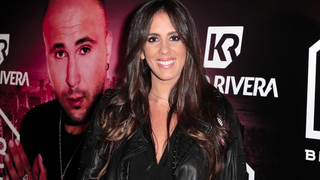 Anabel Pantoja en la presentación del último single de su primo Kiko Rivera.