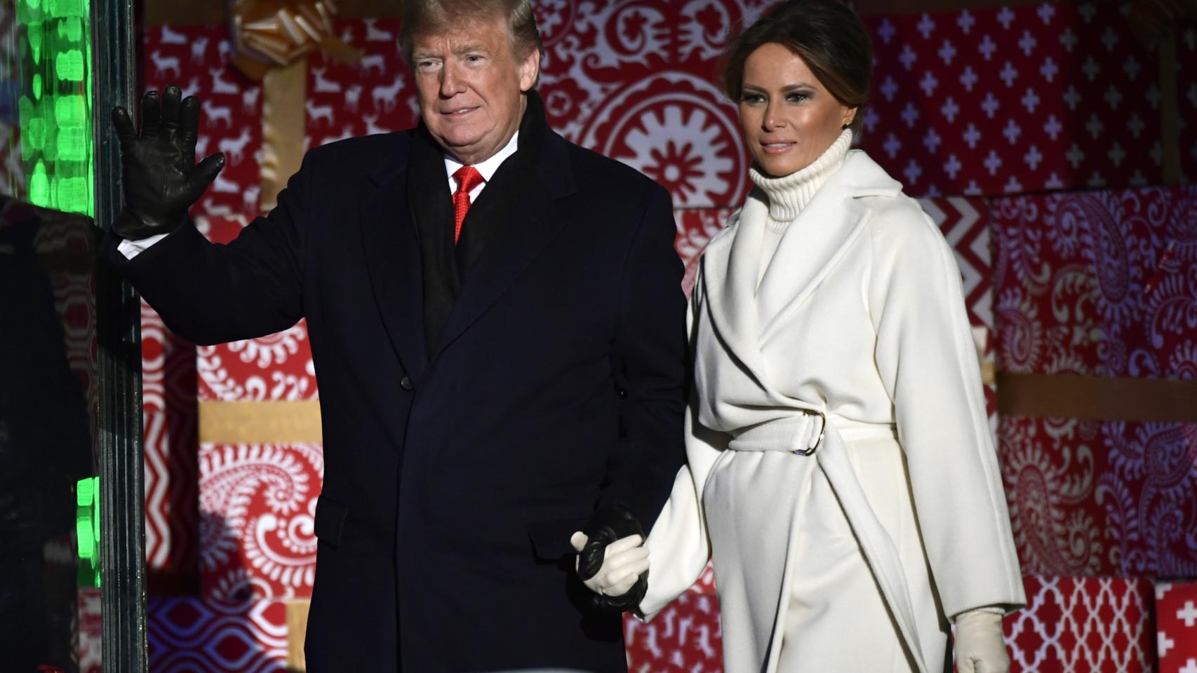 Tradicional encendido del Ábrol Nacional de Navidad de Estados Unidos, en imágenes